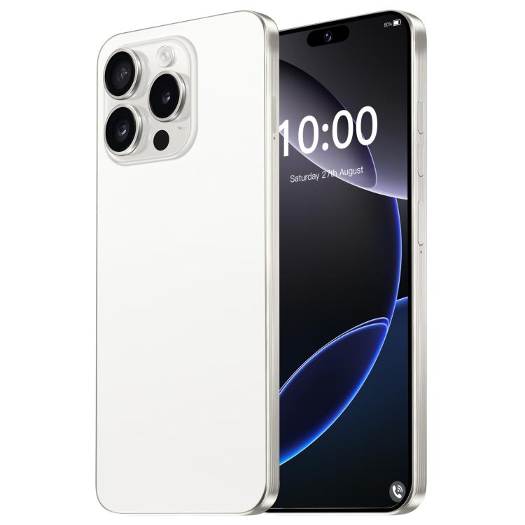 I16 Pro Max / ZPT93, 2GB+16GB, 6.26 inch Android 8.1 MTK6737 Quad Core, Network: 4G, Dual SIM, Plug:EU Plug(White) - free shipping - PMc TechLife - Order now!