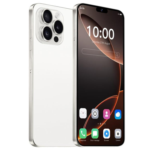 I16 Pro Max / ZPT93, 2GB+16GB, 6.26 inch Android 8.1 MTK6737 Quad Core, Network: 4G, Dual SIM, Plug:UK Plug(White)