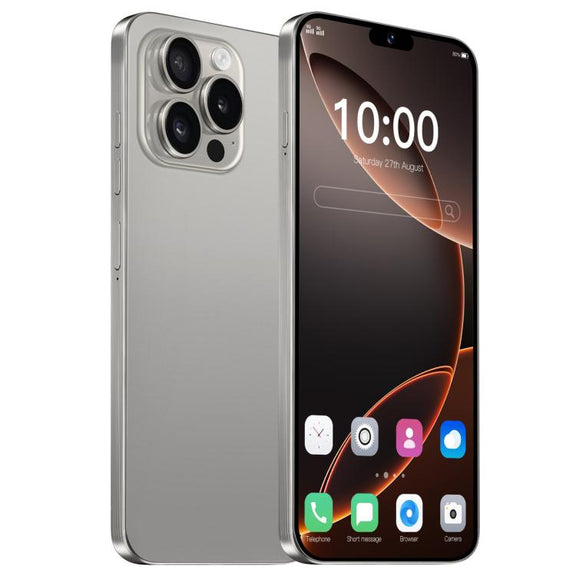 I16 Pro Max / ZPT93, 2GB+16GB, 6.26 inch Android 8.1 MTK6737 Quad Core, Network: 4G, Dual SIM, Plug:AU Plug(Grey)