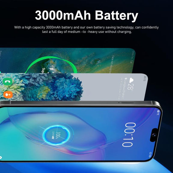 I16 Pro Max / ZPT93, 2GB+16GB, 6.26 inch Android 8.1 MTK6737 Quad Core, Network: 4G, Dual SIM, Plug:UK Plug(Grey)