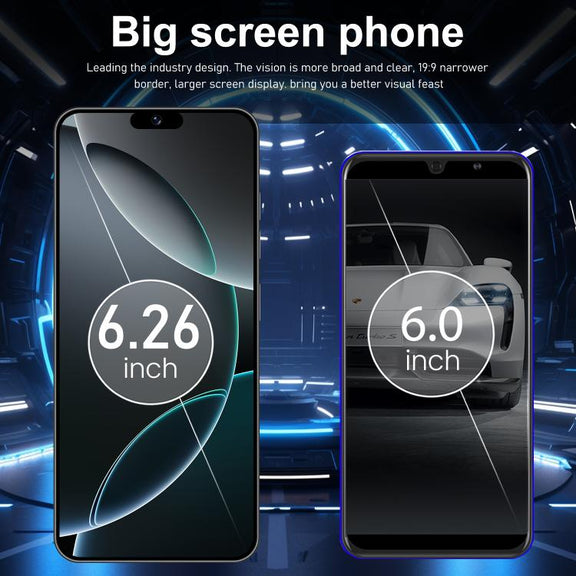 I16 Pro Max / ZPT93, 2GB+16GB, 6.26 inch Android 8.1 MTK6737 Quad Core, Network: 4G, Dual SIM, Plug:UK Plug(Grey)