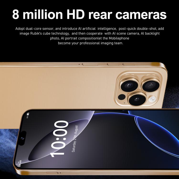 I16 Pro Max / ZPT93, 2GB+16GB, 6.26 inch Android 8.1 MTK6737 Quad Core, Network: 4G, Dual SIM, Plug:AU Plug(Grey) - free shipping - PMc TechLife - Order now!