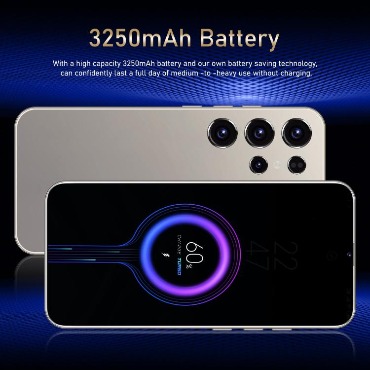 S24 Ultra / ZKU213, 2GB+16GB, 6.56 inch Android 8.1 MTK6580A Quad Core, Network: 3G, Dual SIM, Plug:UK Plug(White) - free shipping - PMc TechLife - Order now!