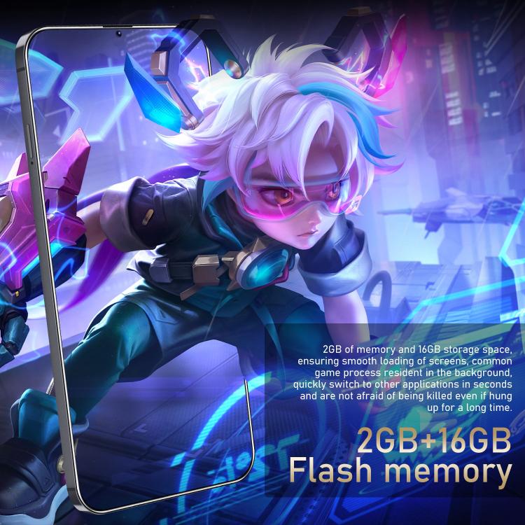 S24 Ultra / ZKU213, 2GB+16GB, 6.56 inch Android 8.1 MTK6580A Quad Core, Network: 3G, Dual SIM, Plug:EU Plug(White) - free shipping - PMc TechLife - Order now!