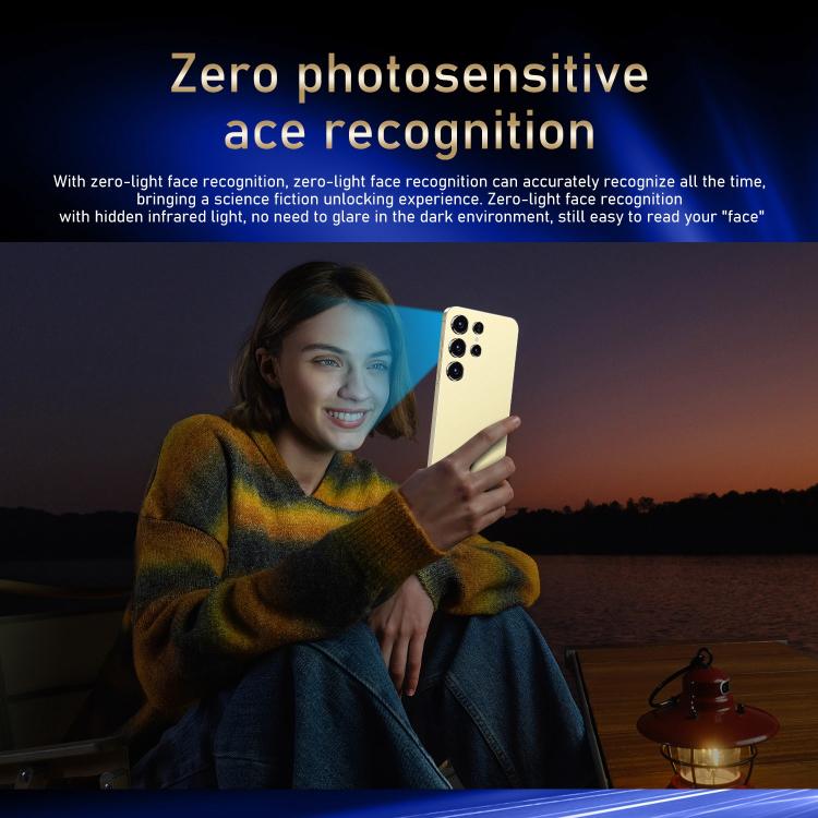 S24 Ultra / ZKU213, 2GB+16GB, 6.56 inch Android 8.1 MTK6580A Quad Core, Network: 3G, Dual SIM, Plug:UK Plug(Purple) - free shipping - PMc TechLife - Order now!