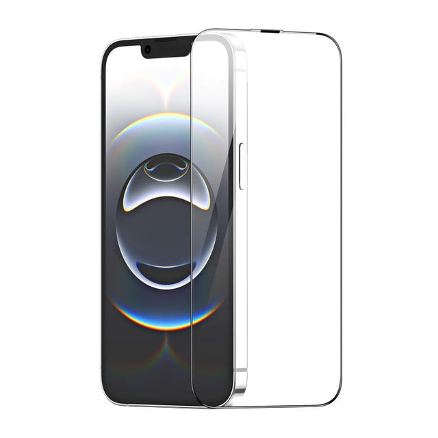 For iPhone 16e DUX DUCIS Roga Series 2.5D HD Fully Transparent Tempered Screen Protector with Dust Removal Quick-Attach Box