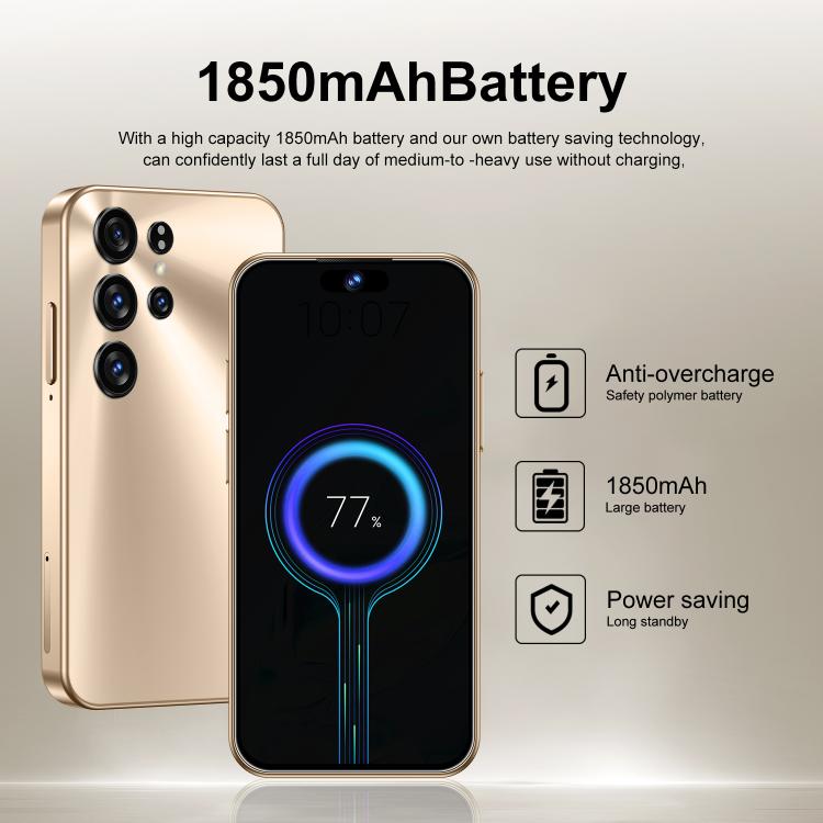 S25 Mini / ZKM10, 2GB+16GB, 4.0 inch Android 10 MTK6580M Quad Core, Network: 3G, Dual SIM(Gold) - free shipping - PMc TechLife - Order now!