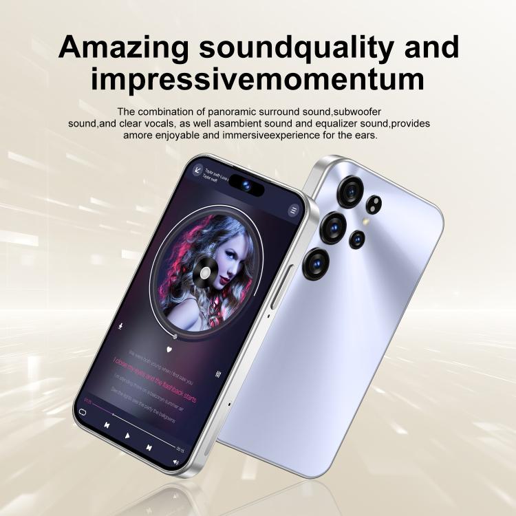 S25 Mini / ZKM10, 2GB+16GB, 4.0 inch Android 10 MTK6580M Quad Core, Network: 3G, Dual SIM(Purple)