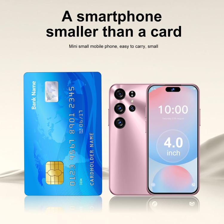S25 Mini / ZKM10, 2GB+16GB, 4.0 inch Android 10 MTK6580M Quad Core, Network: 3G, Dual SIM(Grey)