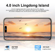 S25 Mini / ZKM10, 2GB+16GB, 4.0 inch Android 10 MTK6580M Quad Core, Network: 3G, Dual SIM(Blue)