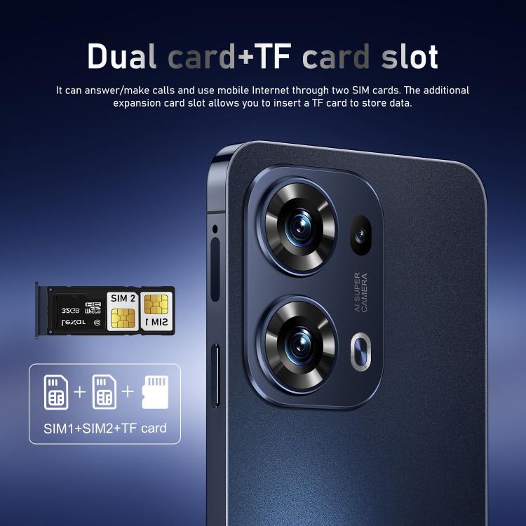 Reno13 Pro / ZKU290, 2GB+16GB, 6.56 inch Android 8.1 MTK6580A Quad Core, Network: 3G, Dual SIM, Plug:EU Plug(Purple) - free shipping - PMc TechLife - Order now!