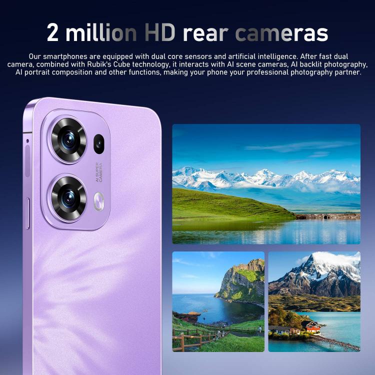 Reno13 Pro / ZKU290, 2GB+16GB, 6.56 inch Android 8.1 MTK6580A Quad Core, Network: 3G, Dual SIM, Plug:EU Plug(Blue)
