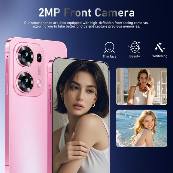 Reno13 Pro / ZKU290, 2GB+16GB, 6.56 inch Android 8.1 MTK6580A Quad Core, Network: 3G, Dual SIM, Plug:US Plug(Pink)