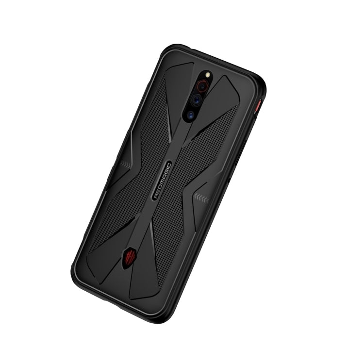 For ZTE nubia Red Magic 5G / 5S Butterfly Shadow Shockproof Rubber TPU Protective Case(Black) - free shipping - PMC TechLife - Order now!
