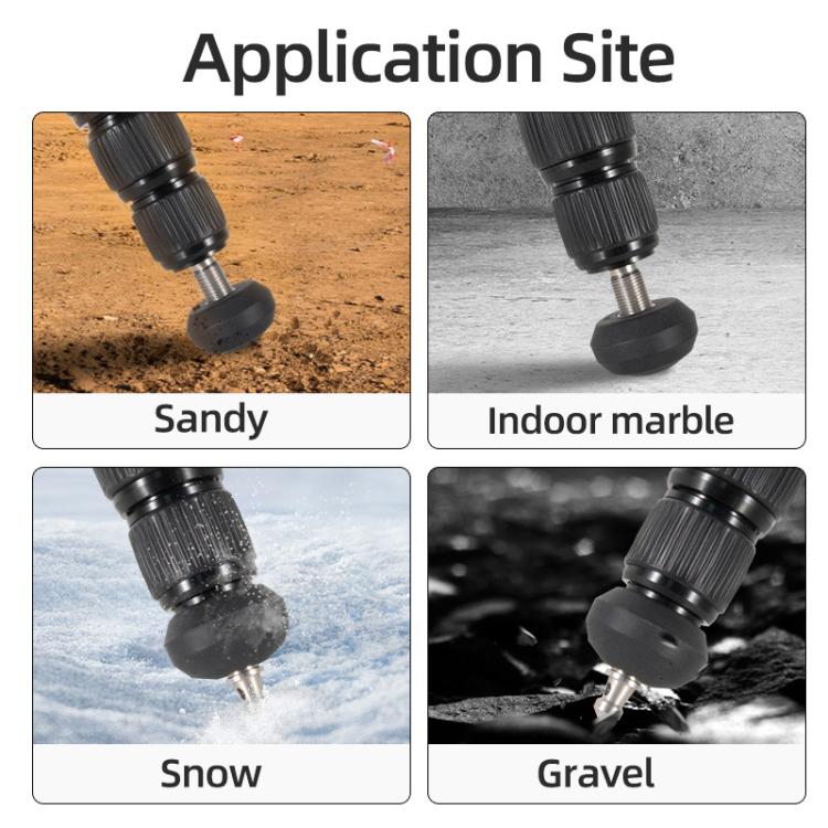 BEXIN FT-13 3/8 Screw Rubber Feet Pads Tripod Anti-Slip Foot Pad(Black) - free shipping - PMC Jewellery - Order now!