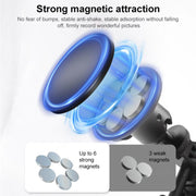 Strong Magnetic Round Base Kit Aluminum Alloy Desktop Base