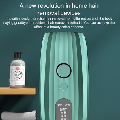 FY-B501 Laser Hair Removal Device Home Electric IPL Intense Pulse Hair Remover, UK Plug(Dark Green) - free shipping - PMC Jewellery - Order now!