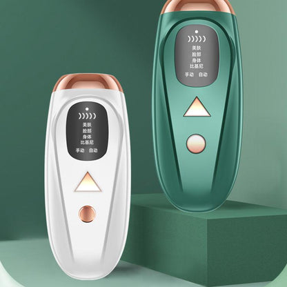 FY-B502 Portable Laser Hair Removal Device Photon Electric IPL Intense Pulse Hair Remover, US Plug(Dark Green) - free shipping - PMC Jewellery - Order now!
