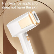 FY-B506 Sapphire Ice Sense Painless Strong Pulse Ice Point Skin Rejuvenation Hair Removal Device, US Plug(Black)