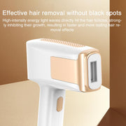 FY-B506 Sapphire Ice Sense Painless Strong Pulse Ice Point Skin Rejuvenation Hair Removal Device, US Plug(White)