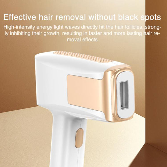 FY-B506 Sapphire Ice Sense Painless Strong Pulse Ice Point Skin Rejuvenation Hair Removal Device, US Plug(Black)