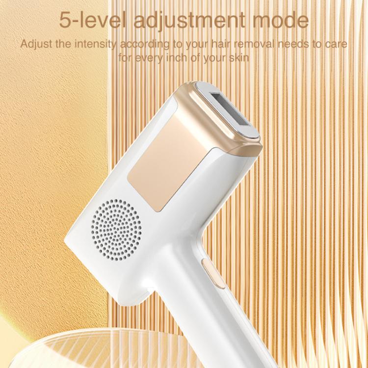 FY-B506 Sapphire Ice Sense Painless Strong Pulse Ice Point Skin Rejuvenation Hair Removal Device, US Plug(Black)