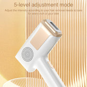 FY-B506 Sapphire Ice Sense Painless Strong Pulse Ice Point Skin Rejuvenation Hair Removal Device, US Plug(White)