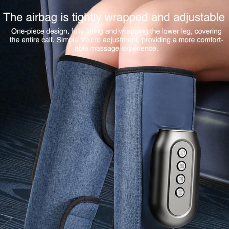 WG-JB-701 Home Portable Airbag Heating Leg Massager, Style:Deluxe Version Single