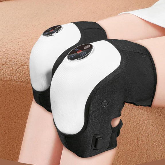 WG-JB-704 Home Rechargeable Heating Knee Massager Joint Knee Pad Massager, Specification:Dual