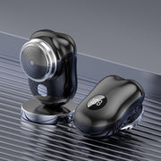 WG-P10X Portable Rechargeable LED Digital Display Electric Shaver(Black)