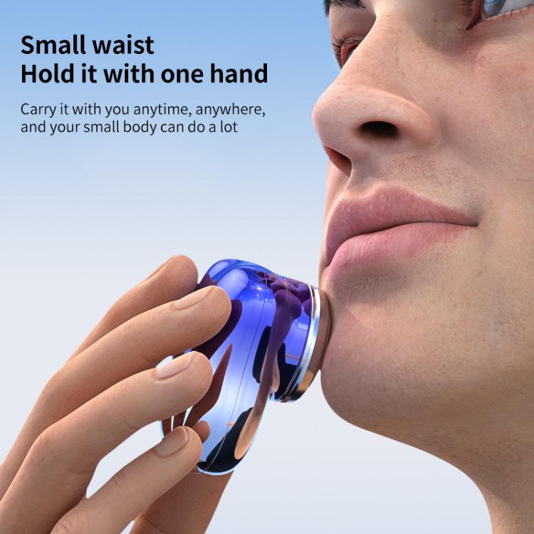 WG-P10X Portable Rechargeable LED Digital Display Electric Shaver(Black)