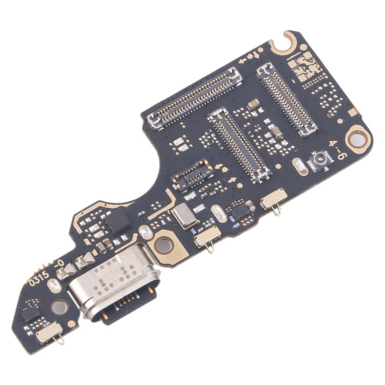 For vivo V40 5G V2348 Charging Port Board With SIM Card Holder Socket, Not Supporting Fast Charging
