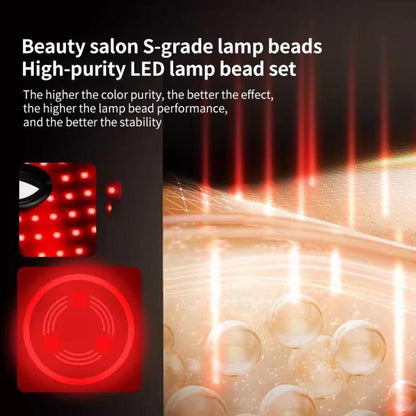 WG-SP-1103 LED Colorful Photon Rejuvenation Mask Facial Beauty Instrument, Infrared, Plug:UK Plug(Pink) - free shipping - PMC Jewellery - Order now!