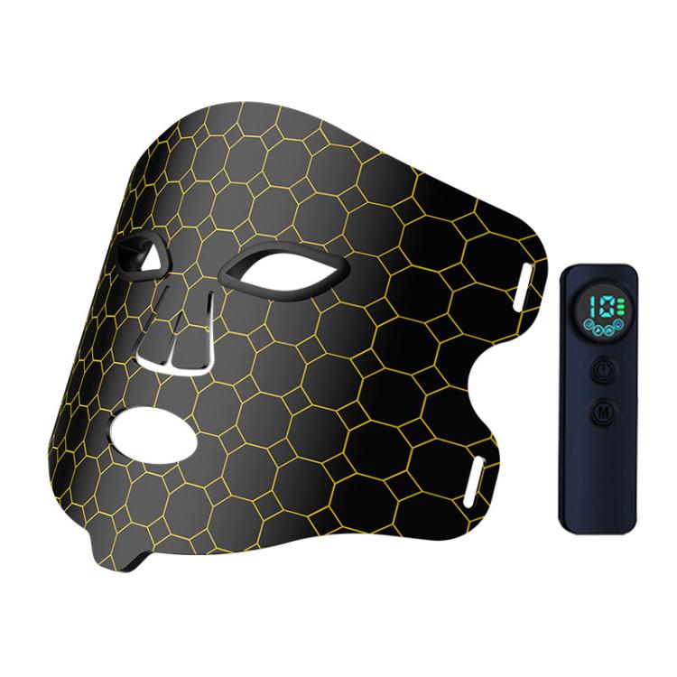 WG-B-M03 Vibration Massage Photon Mask Photon Rejuvenation Facial Beauty Device, UK Plug(Black) - free shipping - PMC TechLife - Order now!