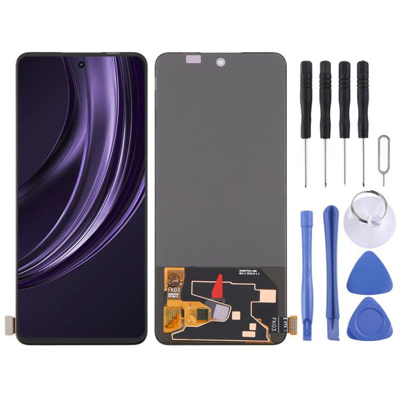 For Realme 13+ 5G RMX5002 RMX5000 OLED LCD Screen with Digitizer Full Assembly