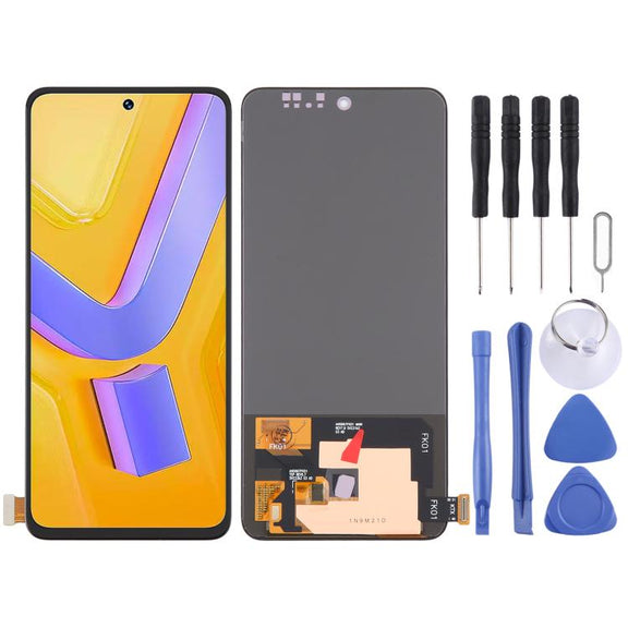 For vivo Y100 IDN V2327 OLED LCD Screen with Digitizer Full Assembly
