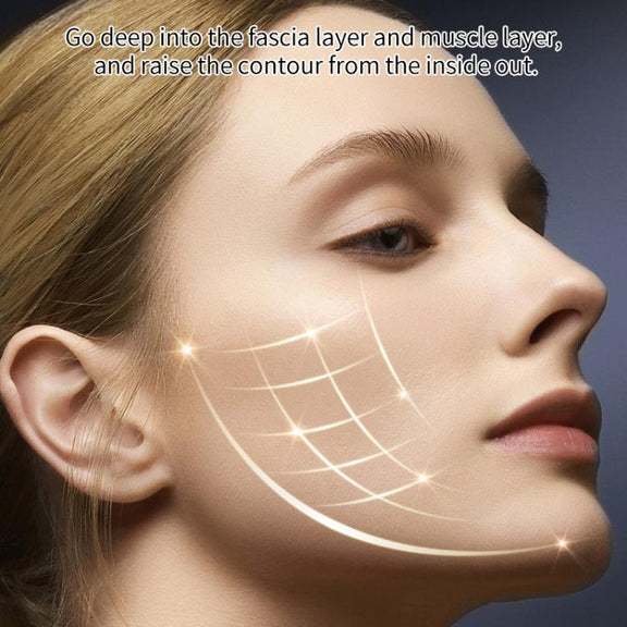WG-XYX-018 Colorful RF Beauty Instrument Face Neck Lifting Essence Introducer(Gradient Color)
