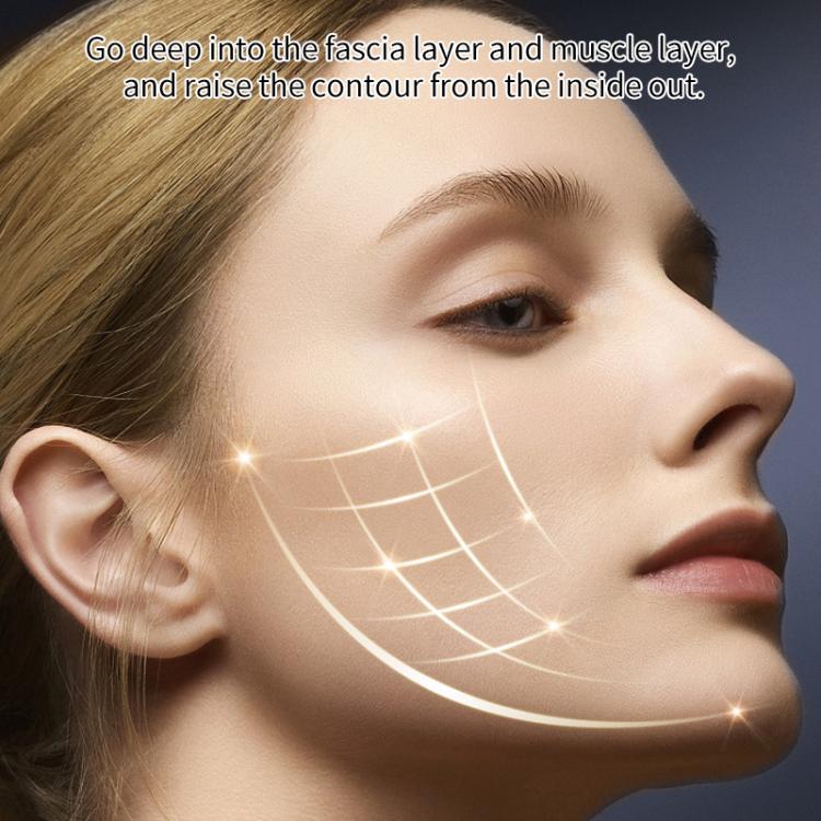 WG-XYX-018 Colorful RF Beauty Instrument Face Neck Lifting Essence Introducer(Gradient Color)