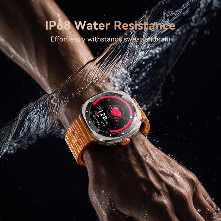 JOYROOM Venture Series JR-FV2 Smart Watch, Support Bluetooth Call / Sleep / Blood Oxygen / Heart Rate / Blood Pressure Health Monitor(Orange) - free shipping - PMC TechLife - Order now!