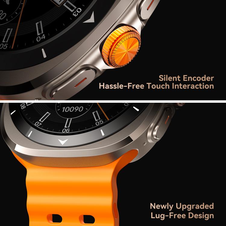 JOYROOM Venture Series JR-FV2 Smart Watch, Support Bluetooth Call / Sleep / Blood Oxygen / Heart Rate / Blood Pressure Health Monitor(Orange)