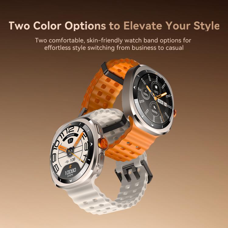 JOYROOM Venture Series JR-FV2 Smart Watch, Support Bluetooth Call / Sleep / Blood Oxygen / Heart Rate / Blood Pressure Health Monitor(White) - free shipping - PMC TechLife - Order now!