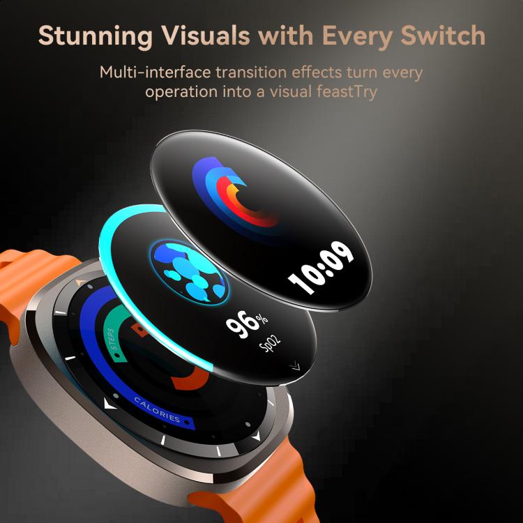 JOYROOM Venture Series JR-FV2 Smart Watch, Support Bluetooth Call / Sleep / Blood Oxygen / Heart Rate / Blood Pressure Health Monitor(White)
