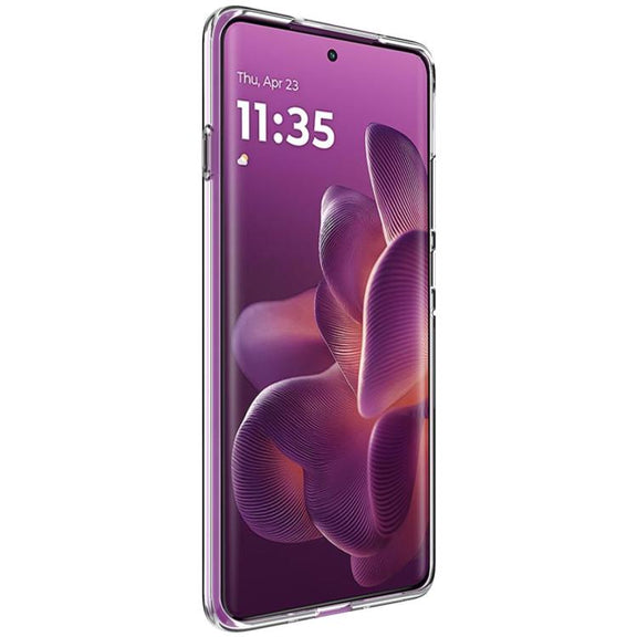 For Motorola Edge 60 Pro imak UX-10 Series Transparent Shockproof TPU Phone Case(Transparent)