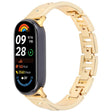 For Xiaomi Smart Band 9 / 8 Diamond Quick Release Chain Bracelet Metal Watch Band(Gold) - free shipping - PMC TechLife - Order now!