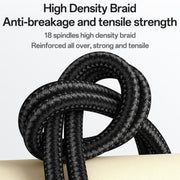 Yesido CA136C 60W USB-C / Type-C to Type-C & iWatch 2 in 1 Charging Cable, Length:1.2m(Black)
