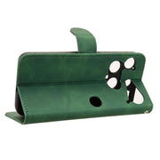 For Nothing Phone 3 Skin Feel Magnetic Flip Leather Phone Case(Green)