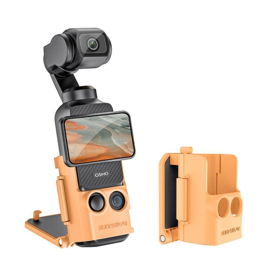 For DJI OSMO Pocket 3 Sunnylife Multifunctional Magnetic Mount Tabletop Base Bracket(Orange) - free shipping - PMC Jewellery - Order now!