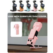 For DJI OSMO Pocket 3 Sunnylife Multifunctional Magnetic Mount Tabletop Base Bracket(Blue)