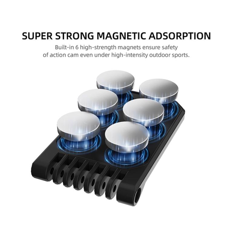 For DJI OSMO Pocket 3 Sunnylife Multifunctional Magnetic Mount Tabletop Base Bracket(Orange) - free shipping - PMC TechLife - Order now!