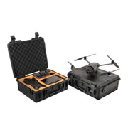 For DJI Mavic 4 Pro Sunnylife Safety Carrying Case Hard Travel Case Large Capacity Water-resistant Shock-proof Box(Black)